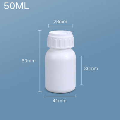 購入 耐腐食性ラボ フロウランボトル 100ml HDPE錠剤ボトル容器 オンライン製造