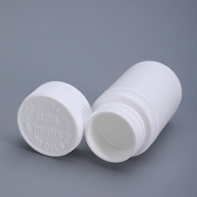 購入 112ml 小型丸型 HDPE プラスチックボトル コンテナ 子供用安全キャップ 白色 Avantage オンライン製造
