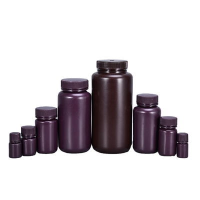 購入 カスタマイズされたロゴ 250ml 広口プラスチック 透明な反応剤ボトル 薬用スクリューキャップ オンライン製造