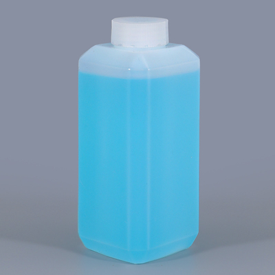購入 液体化学品の保管と配送のための方形プラスチック実験用反応剤ボトル500ml オンライン製造
