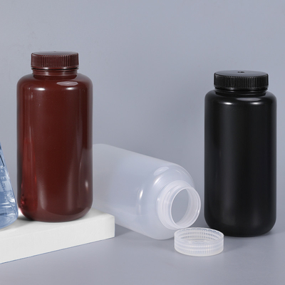 購入 1000ml PP/HDPE 透明性のあるプラスチック製の円筒形ボトル オンライン製造