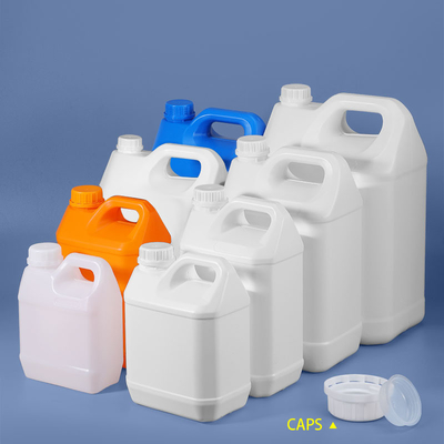 購入 スクウェア オーダーメイド ロゴ プラスチック アドブルー ジェリー 清掃用液体パッケージ容器 オンライン製造