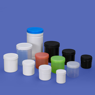 購入 1L広口HDPEプラスチックボトル容器 飲み蜂蜜 スナック 梱包 スクロールキャップ オンライン製造