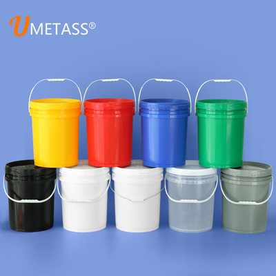 購入 1L-50L ホワイト 厚い丸いバケツ 大規模な塗装プロジェクトのためのプラスチック塗料バケツ オンライン製造