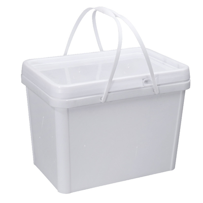 購入 1.5L-25L シルクスクリーン / 熱転送印刷のための蓋付きの四角形矩形PPバケツ オンライン製造