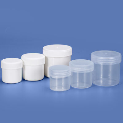 購入 30ml 50ml 100ml 空のプラスチック容器 食品グレード 保存 透明容器 漏れ防止 眼クリーム オンライン製造