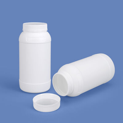 購入 有機溶剤用、タンパーエビデントスクリューキャップ付き、卸売2L HDPEフッ素化ボトル広口化学プラスチック容器 オンライン製造