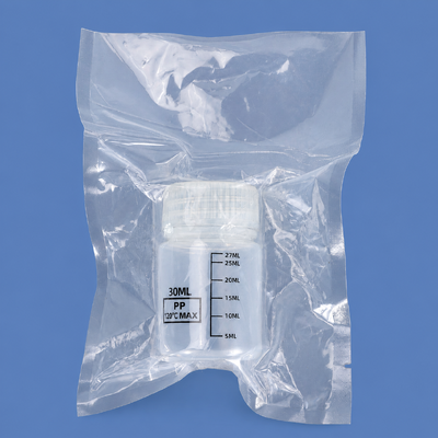 購入 工場直送 30ml 60ml 化学反応剤の配送と保管のための真空パッケージのステラルPP反応剤ボトル オンライン製造