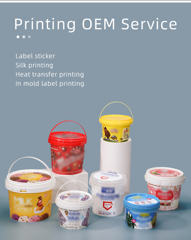 透明な多機能3Lセット 蓋とシールストリップ付きのプラスチック