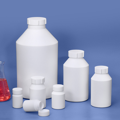 白いプラスチックPTFEボトル ラボリエージェントのための広い口 50ML-20L