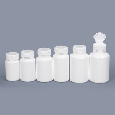 ロゴ印刷 フリップトップキャップ 薬剤の貯蔵パッケージ用の薬剤錠剤ボトル