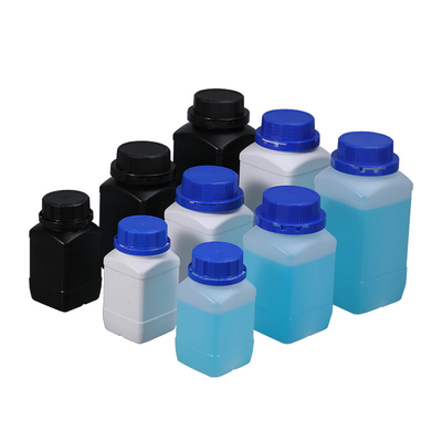 1000ml食品グレード HDPE 方形ボトル 実験室分類とカスタムパッケージング