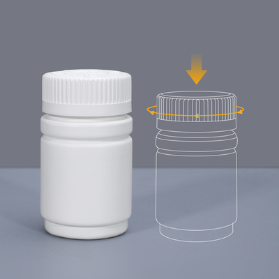 スクリューキャップ 120ml 赤ちゃんの保護蓋付きの空きカプセル プラスチックボトル