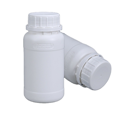農薬と洗浄剤液のための200mlカスタマイズされた丸い白いHDPEプラスチックボトル
