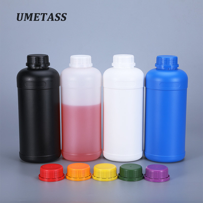 1L HDPE ネックレス 農薬と乾燥化学物質のための空きプラスチックボトル カスタムパッケージング