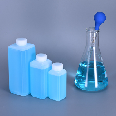 500ml ダブルウォールプラスチックHDPE四角リアゲントボトル