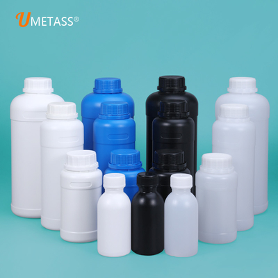 化粧品包装製造業者向け リサイクルされたマットHDPE冷凍黒色プラスチックボトル