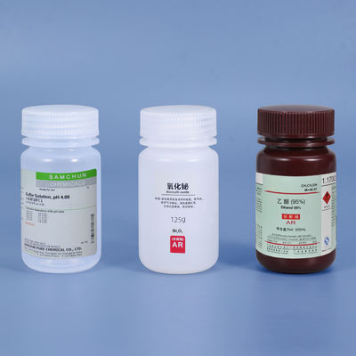 PP 広口プラスチック容器 125ml 実験室化学液体サンプルのための反応剤ボトル