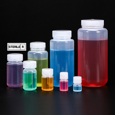 ISO9001 認定 丸いシャンプーボトル 実験用反応剤のためのPPプラスチック 250ml