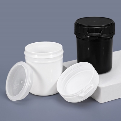 コラー材料 PP ホットシール 150ml 粉末用砂糖ポップコーンコーンコーン用の蓋付きプラスチック丸瓶