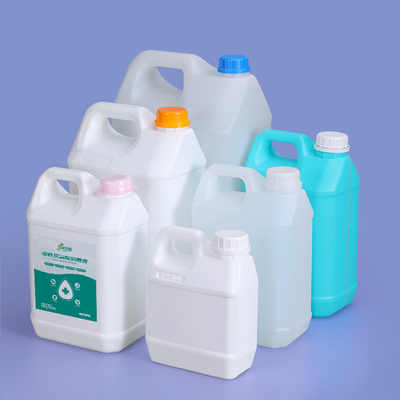 1リットルの小さなプラスチック容器 HDPE材料のハンドル付き貯蔵容器