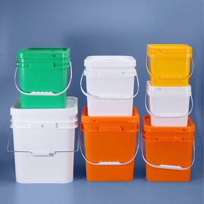 PP素材 小型プラスチック ハロウィーンのバケツ 蓋付き 5L 8L 10L 13L 16L 25L