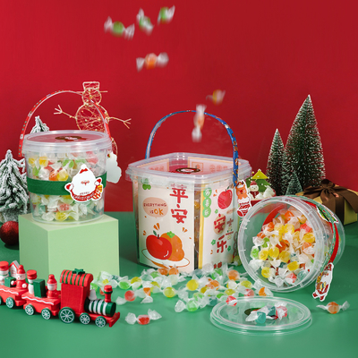 カスタム ロゴ クリスマス キャンディー チョコレート クッキー ボックス 食品の包装とジュースに最適