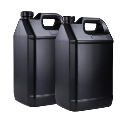 6L ブラック バレルのプラスチックドラム 耐久性があり,飲み物の包装に多用性があります