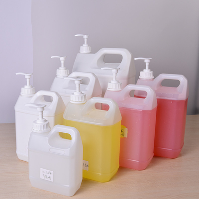 石けん シャワー ジェル シャンプー 液体 1L-5L ホワイト パンプ