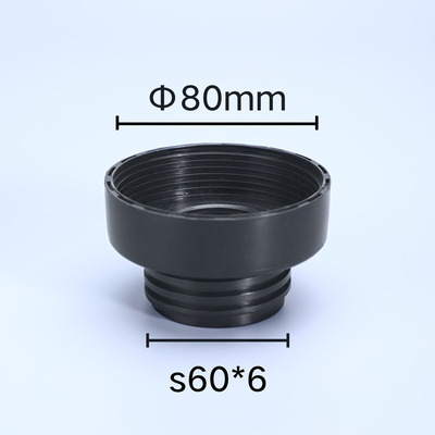 グレー UMETASS 80MM から S60*6 男性スレッド IBCタンクフィッティング ガーデン灌輸パイプコネクタ バルブアダプタ