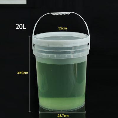 ラウンド20L タップ5ガロン 多機能コーチ バケツ 冷却樽 ストライプ プラスチック容器