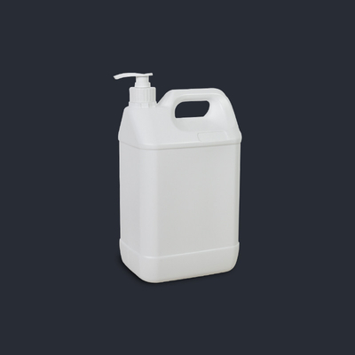 100% 素材 プラスチック 4L HDPE ホワイト クリア ジェリー ボトル ポンプとプラスチック