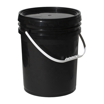 ポリプロピレン ブラック 鋳造 プラスチック 容器 取っ 蓋付き バケツ バケツ 1-50L
