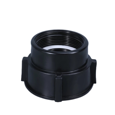 DN50 アダプター 75MM 2インチ銀灰 IBCタンクフィッティングガーデンコネクタに粗い糸