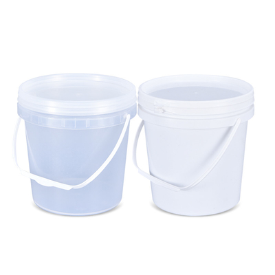 3L リサイクル クリアペイント PP プラスチックバケツと 顧客ロゴの受容