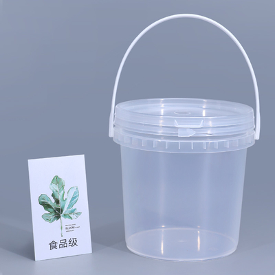 BPA のない透明なアイスクリーム包装の塗料のためのプラスチック 1L バケツバケツ
