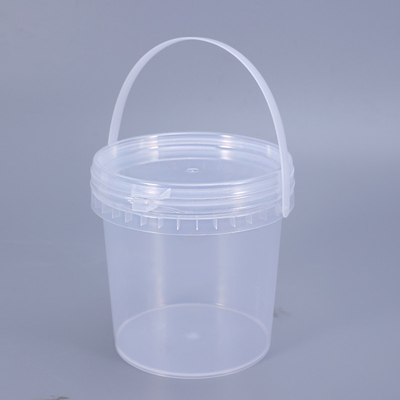 水桶 プリント 透明 食品 耐震 プラスチック