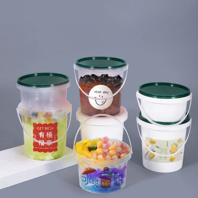 カスタマイズされたロゴ 350ml 500ml 700ml 片置用 PP プラスチック丸い 蓋付き 食品鉢