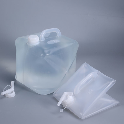 消毒剤の貯蔵用 折りたたむ水容器 5 ガロンのカスタムサイズ