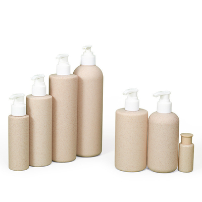 生物分解可能な小麦草 プラスチック ホテル シャンプー ボトル ポンプ ディスペンサー 300ml