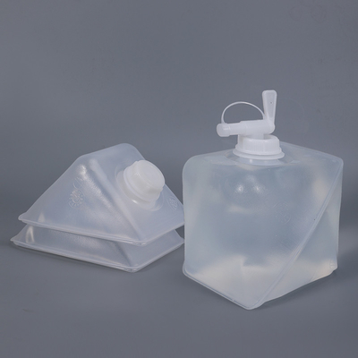 エコフレンドリー 2L 水容器 柔らかい折りたたむプラスチックジェリー缶