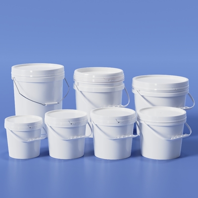 3L 食品保管用 PP バケツ 抽出が簡単 プラスチックバケツ 白 黒 青