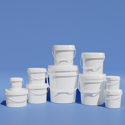再利用可能なシール 5 ガロン透明バケツ PP プラスチック食品安全品