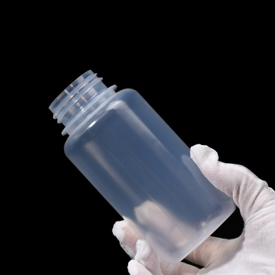 漏れ防止型 広頸型 プラスチック製 PP 小型反応剤 500ml 60ML