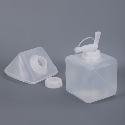 1Lのポータブル水槽 柔らかい折りたたむプラスチックジェリー缶 エコフレンドリーな水桶