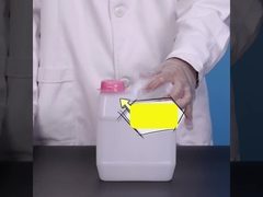 1L 平方 プラスチック ジェリー缶 螺旋蓋付き 耐久性 耐久性 化学用