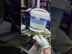 カスタマイズされた熱伝送印刷プロセス プラスチックバケツ